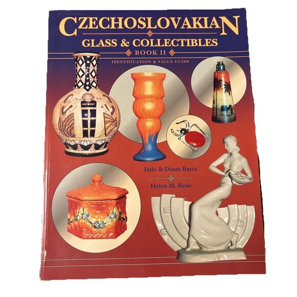 Czechoslovakian Glass and Collectibles by Dale & Diane Barta 1991 Books 1 And 2 - Picture 4 of 5